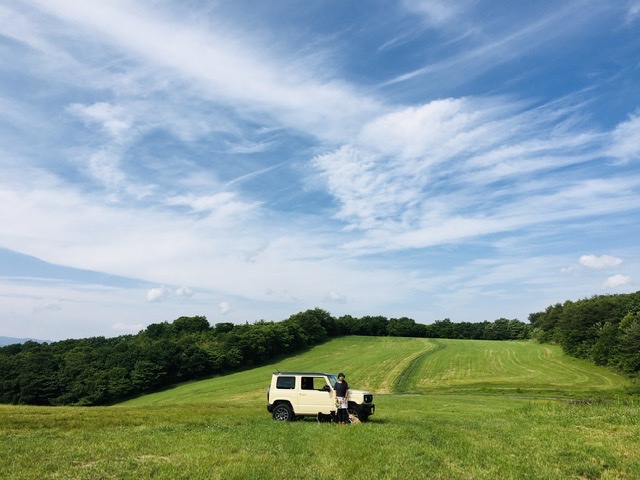 画像: 山の上からこんにちは😃